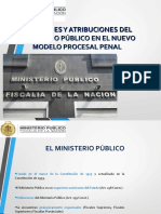 Funciones y Atribuciones Del Ministerio Público en El NCPP