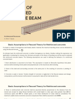 Analysis of Reinforced Concrete Beam