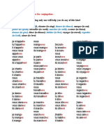 20 Possible Verbs For Conjugation