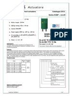 EXBF - Onoff - IECEx - FICHA TECNICA MOTOR