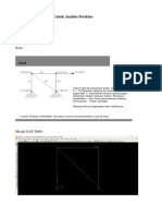 Soal:: Tugas Metode Matriks Untuk Analisis Struktur Nama: Ricky Firdaus NIM: 2004102010084