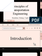 Principles of Transportation Engineering