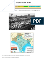 India Partition Activity