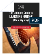 The Ultimate Guide To Learning Guitar