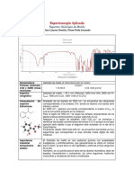 Salicilato de Metilo Espectro IR PDF