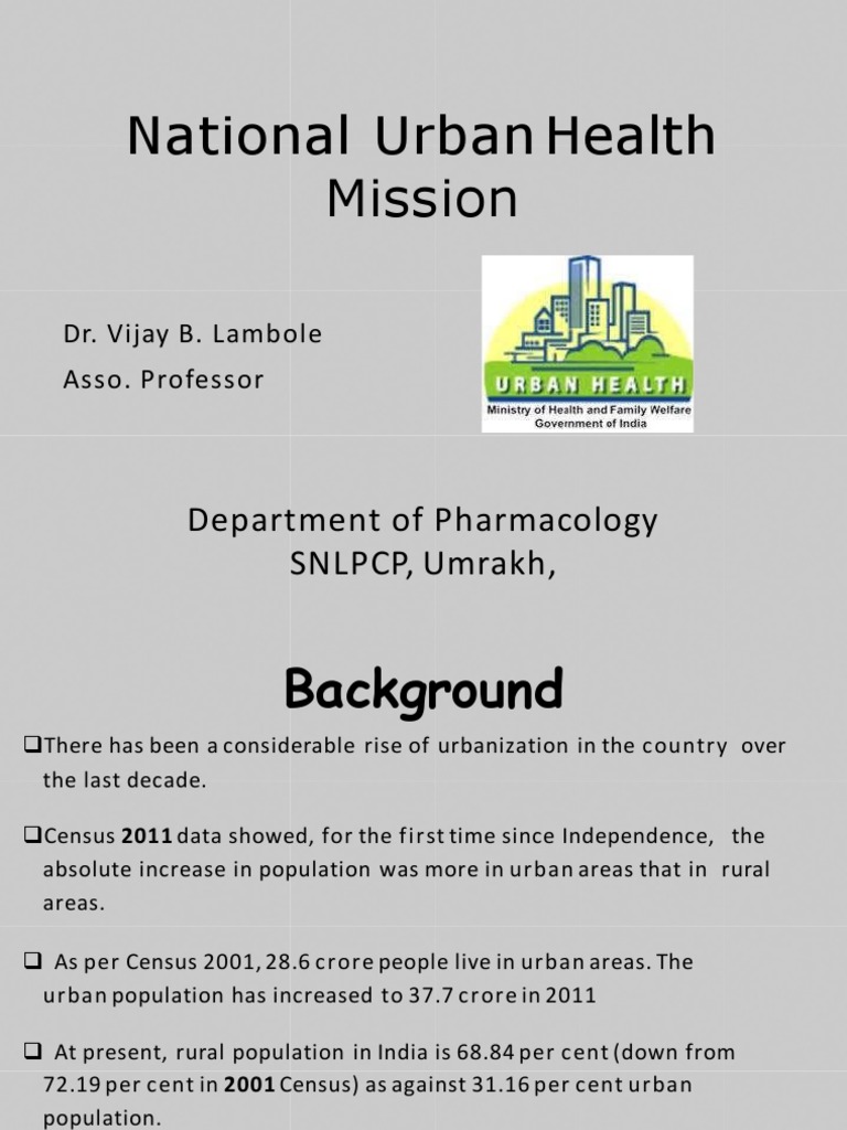national-urban-health-mission-vl-pdf-pdf-slum-drinking-water