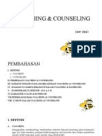 1. Coaching2. Counseling 3. Counseling4. Counseling