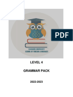 2022-2023 Level 4 Grammar Pack PDF