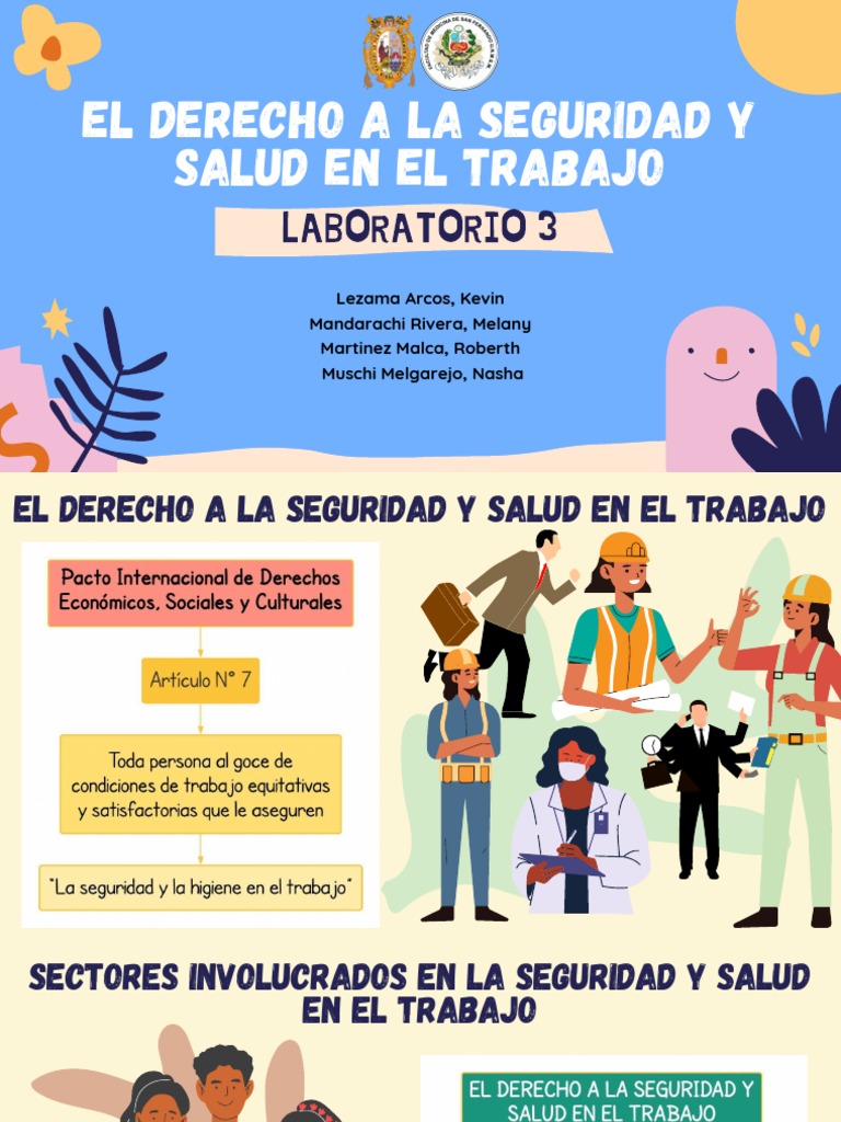 El Derecho A La Seguridad y Salud en El Trabajo | PDF | Etica Aplicada ...