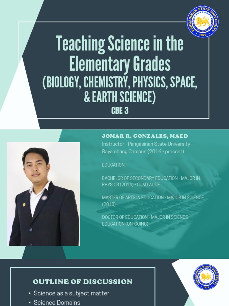CBE 3 REVIEW MATERIAL Teaching Science in The Elementary Grades PDF