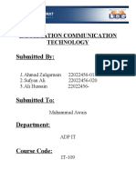 Information Communication Technology