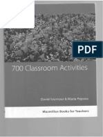 700 Classroom Activities for EFL Teachers