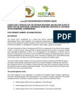 Interior Design RFP for NEPAD Offices