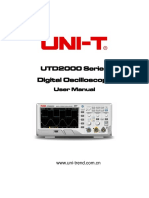 UNI T UTD2102 User Manual