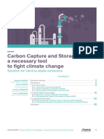 Carbon Capture and Storage A necessary tool to fight climate change