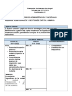 Planeacion Administracion y Gestion de Capital Humano Nov 2022