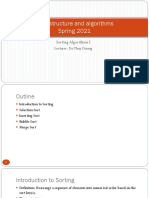 Lecture 4 - Sorting I - s2021 PDF