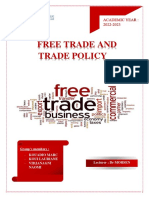RW Free Trade and Trade Policy