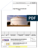 API 650 Storage Tank Design Report