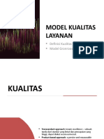 Model Kualitas Layanan