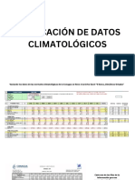 Graficación de Datos Climatológicos