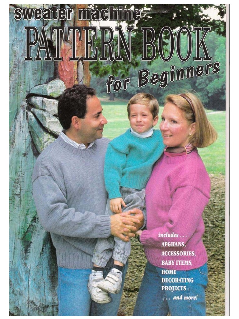 Sweater Machine Pattern Book For Beginners PDF