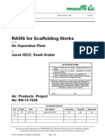 RAMS For SCAFFOLDING WORKS 23012701