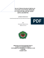 Hubungan Tinggi Badan Dengan Tinggi Loncatan Pada Pemain Bola Voli Putra Klub Alko Kota Bandung