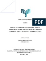 Skipsi PerencanaanPLTS Sistem Off Grid Dengan Kapasitas 2 KWP Pada Instalasi Menara Suar Bulukumba PDF