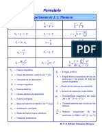 Experimento de Thomson (Formulario)