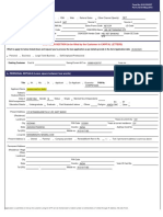 Form details for loan application