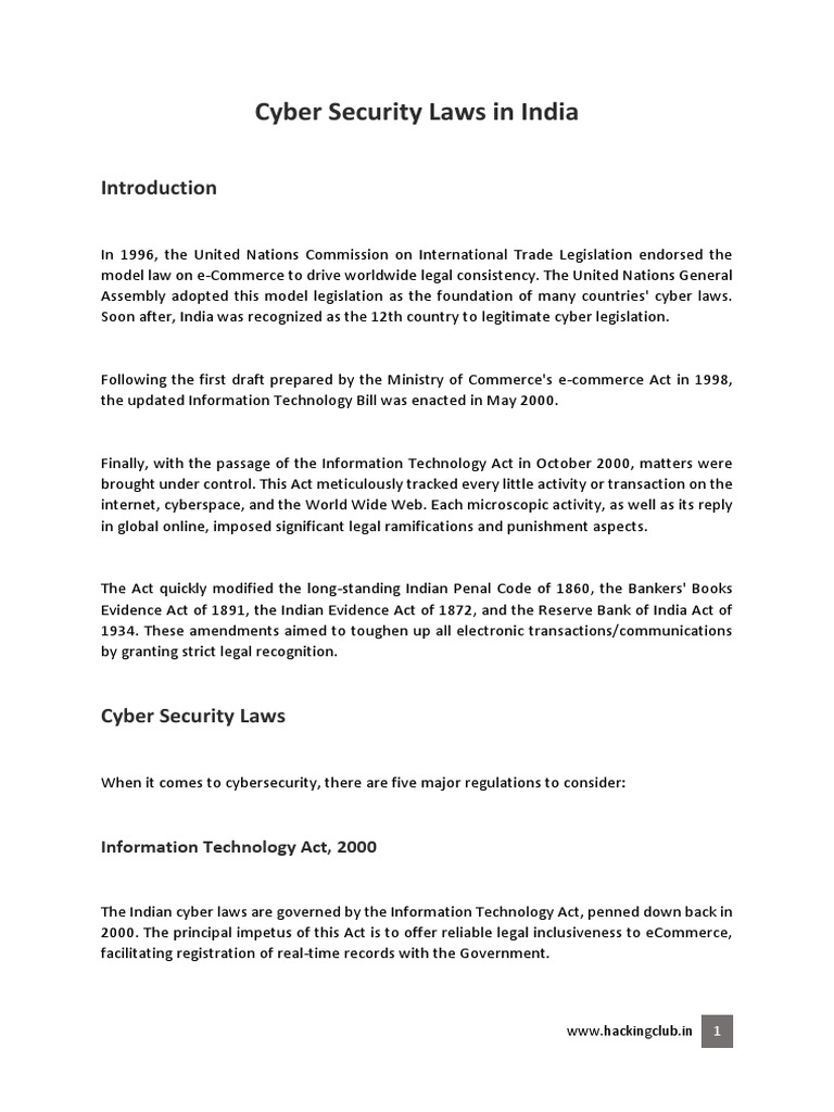 cyber-security-laws-in-india-an-overview-pdf-computer-security