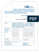 Lineamientos Esenciales para El Funcionamiento de Dispositivos y Servicios Desde El Enfoque Del Modelo de Reducción de Daños PDF