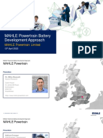 An Optimised Approach To Battery Pack Development