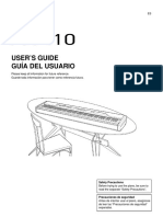 Manual Casio Privia PX-110 (32 Páginas) PDF