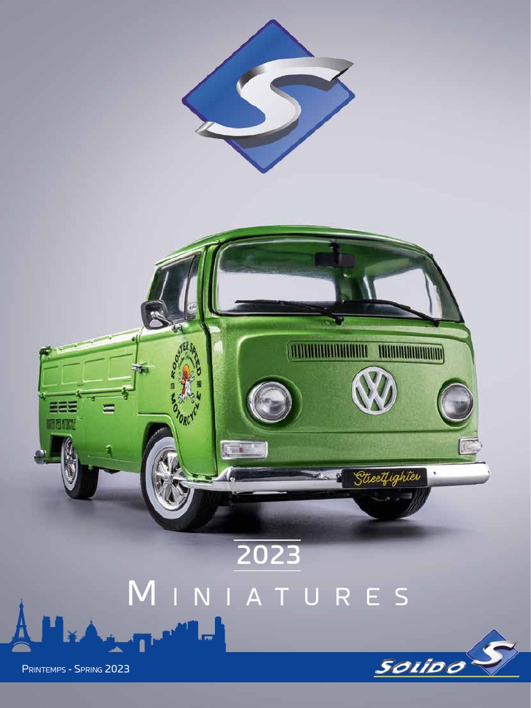 Solido 2023 Spring Catalogue PDF, PDF, Renault