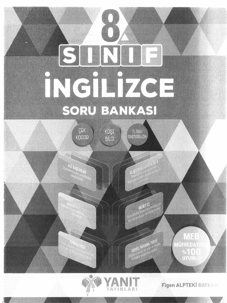 +yanit 8 Sinif İngi̇li̇zce SB 2021 | PDF