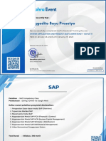 Anggadita Bayu Prasetyo: System Application and Product (Sap) Competency - Batch 11