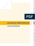 Matematik Ogretmenligi Lisans Programi