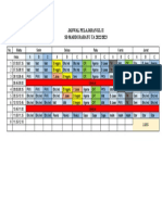 Jadwal Pelajaran KL Ii