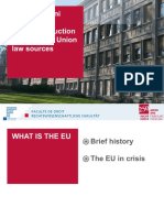 EU Law Introduction 2022 PDF