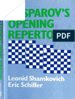 (Aperturas de Kasparov) Kasparov - S Opening Repertoire-L. Shamkovich - E. Schiller (1990) - CompressPdf PDF