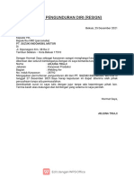 Surat Resign PDF