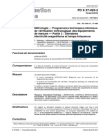 FDX070252 - X070252 Programme Technique de Vérification en Éléctricité PDF