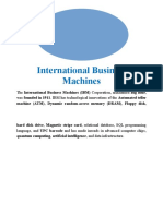 International Business Machines.docx