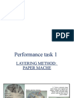 Paper Mache Performance Task