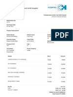 Venkateswara mother and child hospital invoice