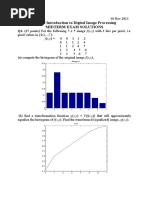 Ce 490 Introduction To Digital Image Processing Midterm Exam