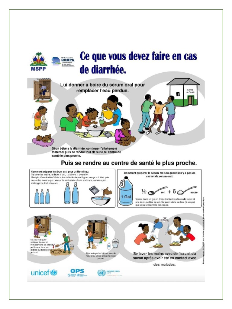 Ce Que Vous Devez Faire en Cas de Diarrhée PDF