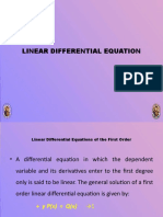 5 Linear Differential Equation